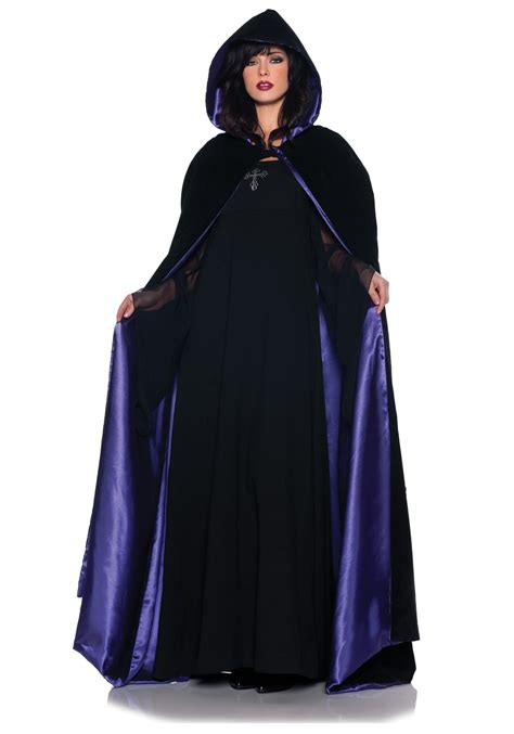 Elevate Your Witchcraft Practice with a Luxurious Velvet Cloak